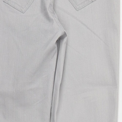 m&s Womens Grey   Trousers  Size 10 L20 in