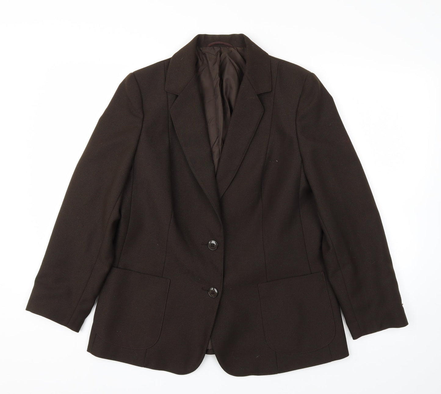 Womens UK Size 14 St Micheal Brown Jacket