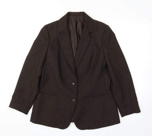 Womens UK Size 14 St Micheal Brown Jacket