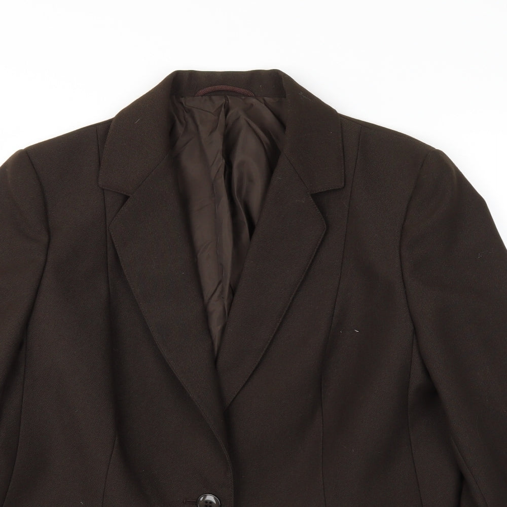 Womens UK Size 14 St Micheal Brown Jacket