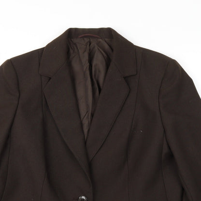 Womens UK Size 14 St Micheal Brown Jacket