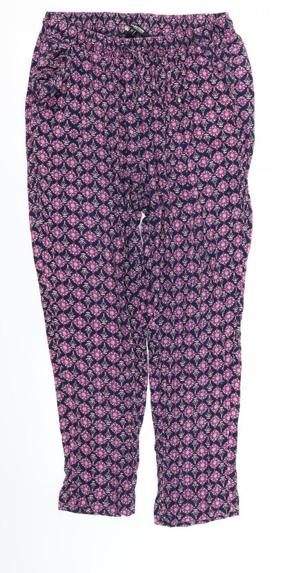 Womens UK Size 12 collection Regular Fit  Purple Trousers