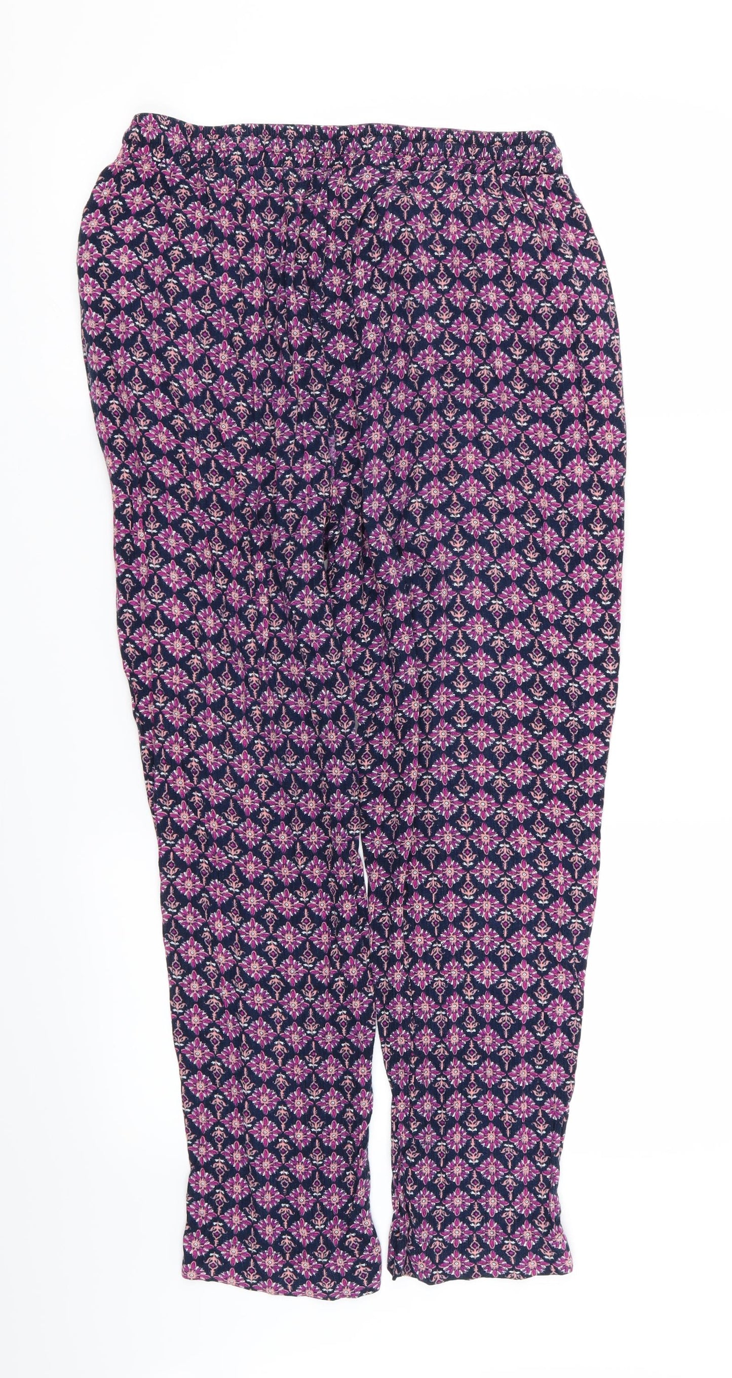 Womens UK Size 12 collection Regular Fit  Purple Trousers