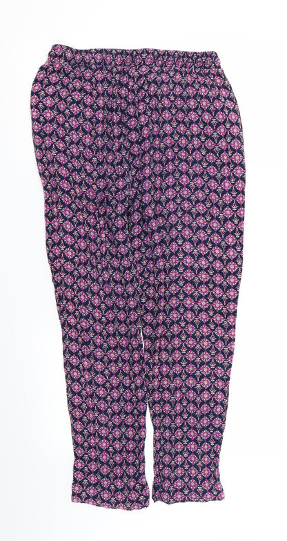 Womens UK Size 12 collection Regular Fit  Purple Trousers