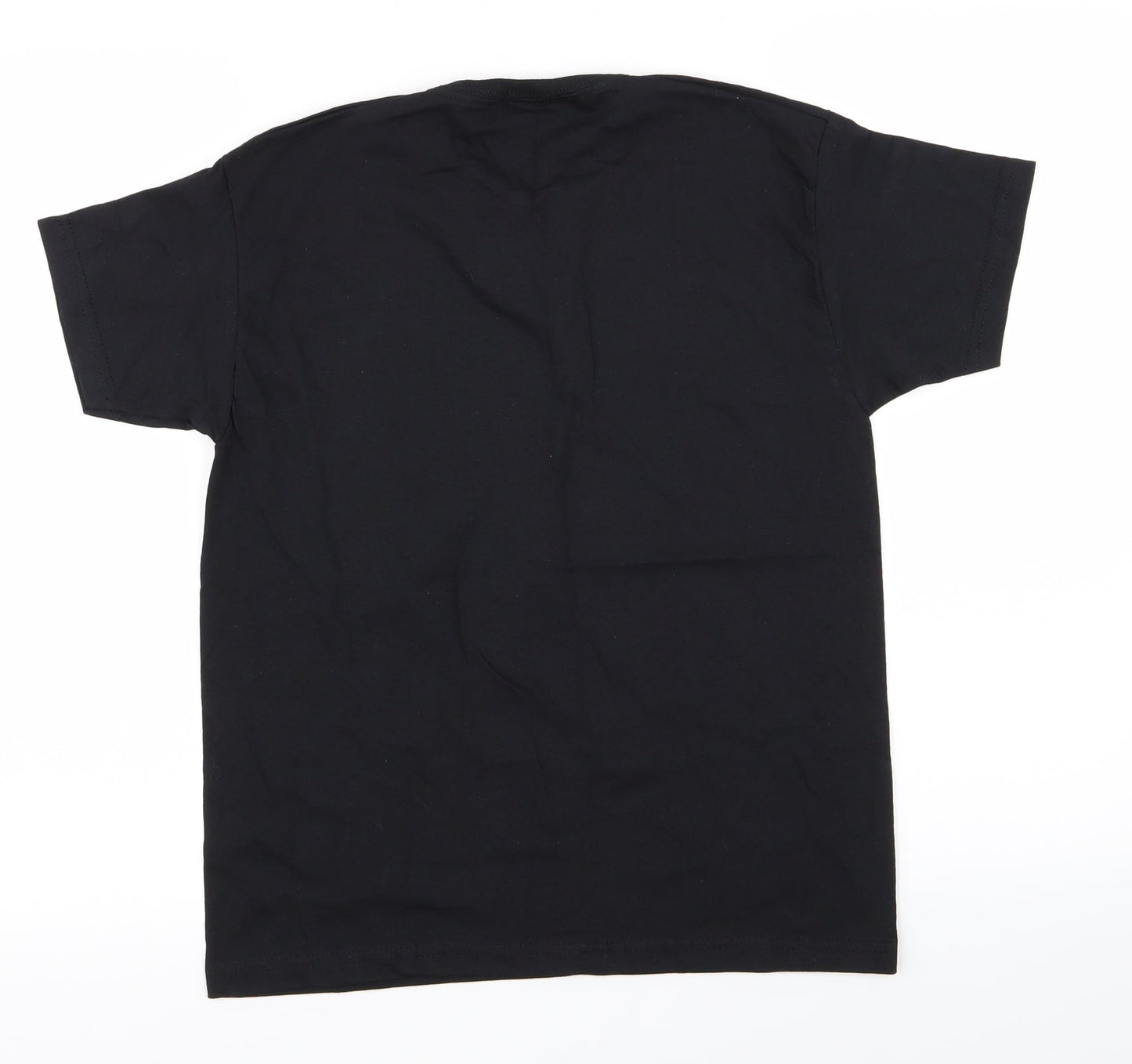 Fruit of the Loom Girls Black   Basic T-Shirt Size 9-10 Years  - Tik Tok