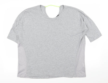 Primark Womens Grey   Basic T-Shirt Size 14