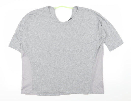 Primark Womens Grey   Basic T-Shirt Size 14