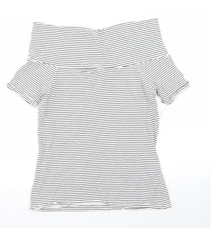 Womens UK Size 14 love tees White Basic T-Shirt