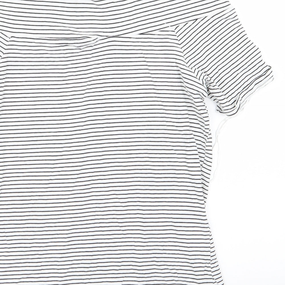 Womens UK Size 14 love tees White Basic T-Shirt