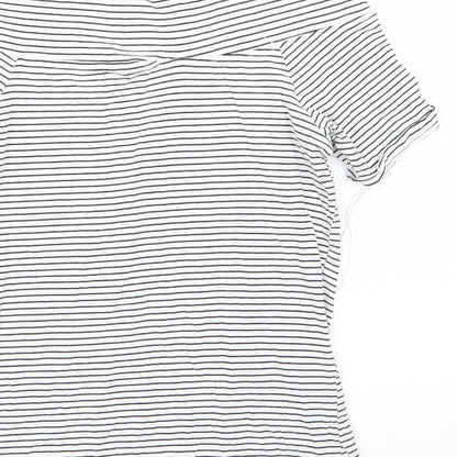 Womens UK Size 14 love tees White Basic T-Shirt