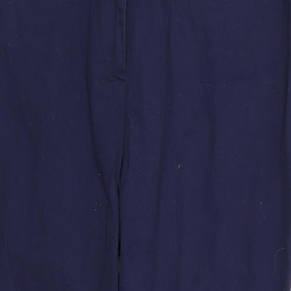 Womens UK Size 20 Epilogue Regular Fit Capri Blue Trousers