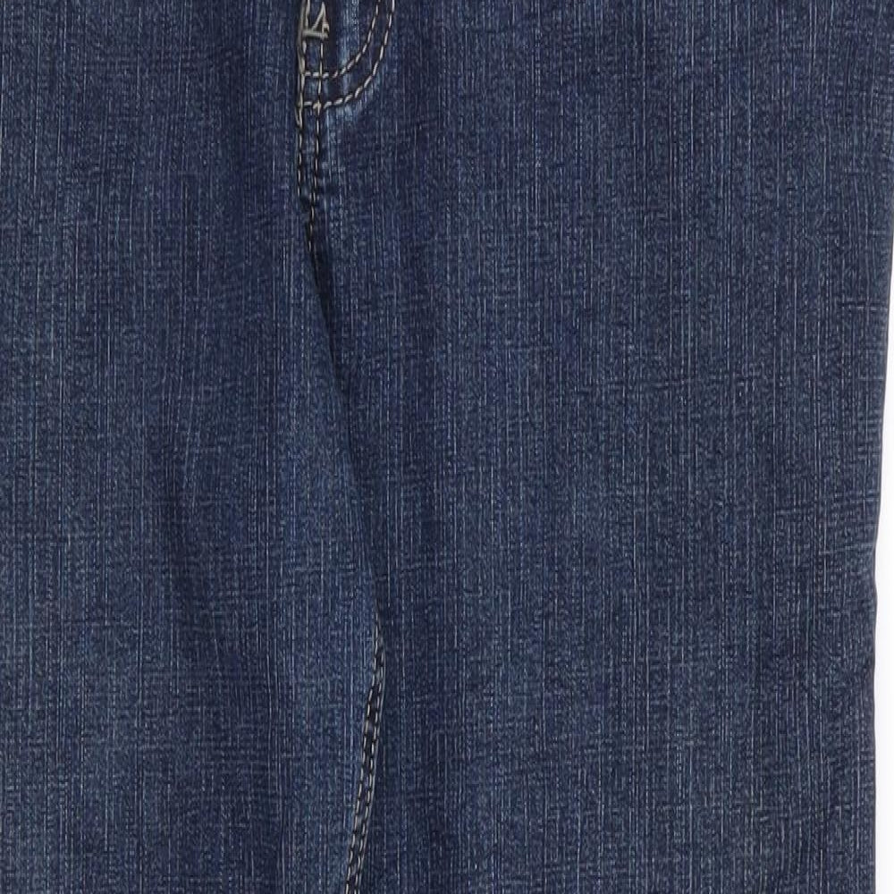 OZIRE JEANS Womens Blue   Straight Jeans Size 35 in L30 in
