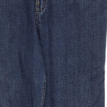 OZIRE JEANS Womens Blue   Straight Jeans Size 35 in L30 in