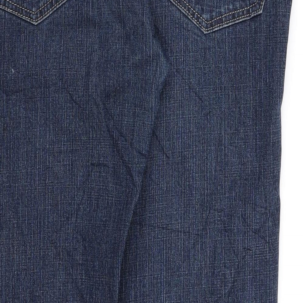 OZIRE JEANS Womens Blue   Straight Jeans Size 35 in L30 in