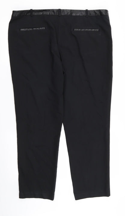 Limited Edition Womens Black   Trousers  Size 18 L23 in