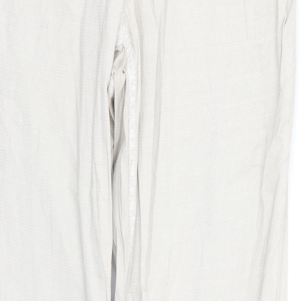 Womens UK Size 16 Stark Regular Fit  Beige Trousers