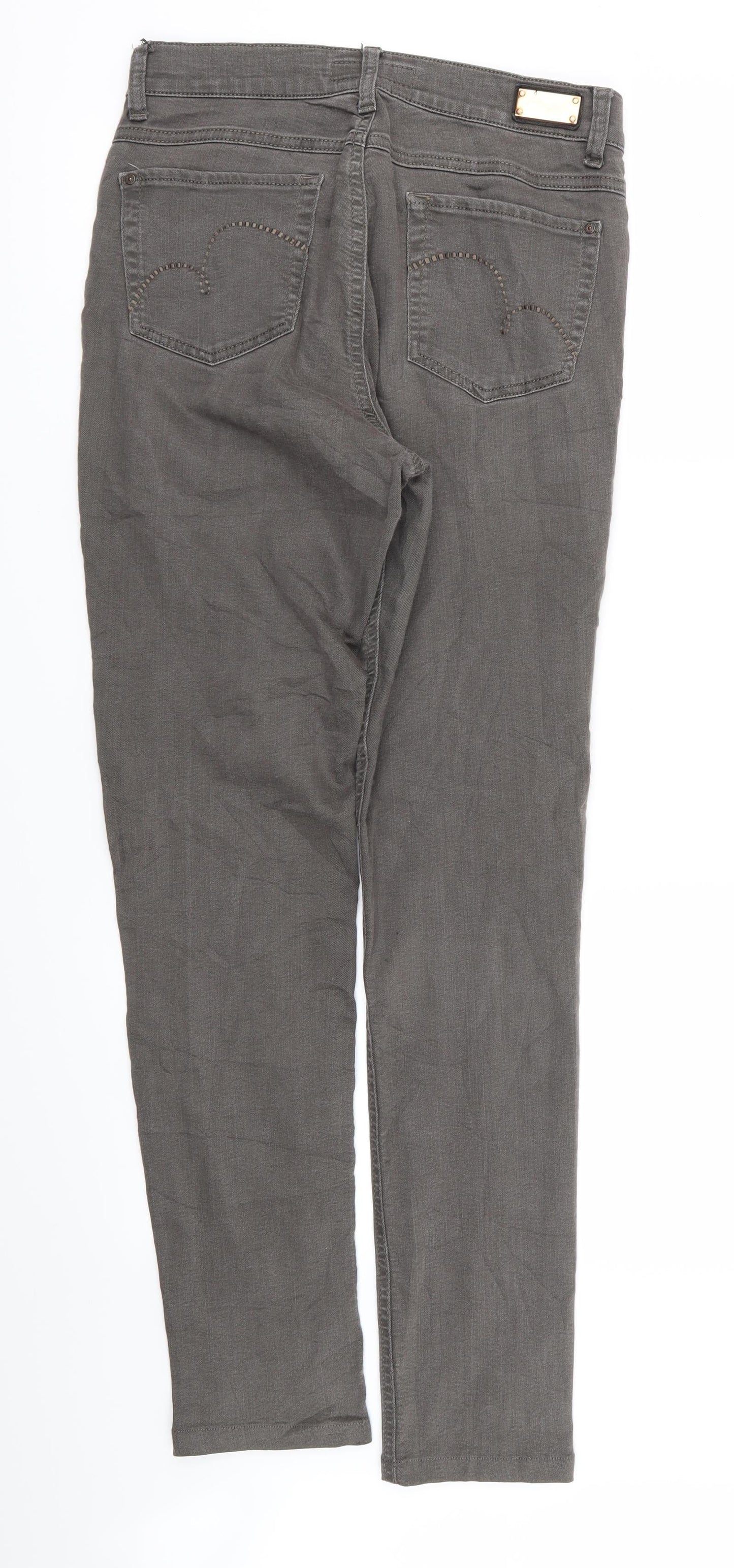 Angels Jeans Womens Grey   Skinny Jeans Size 28 in L28 in