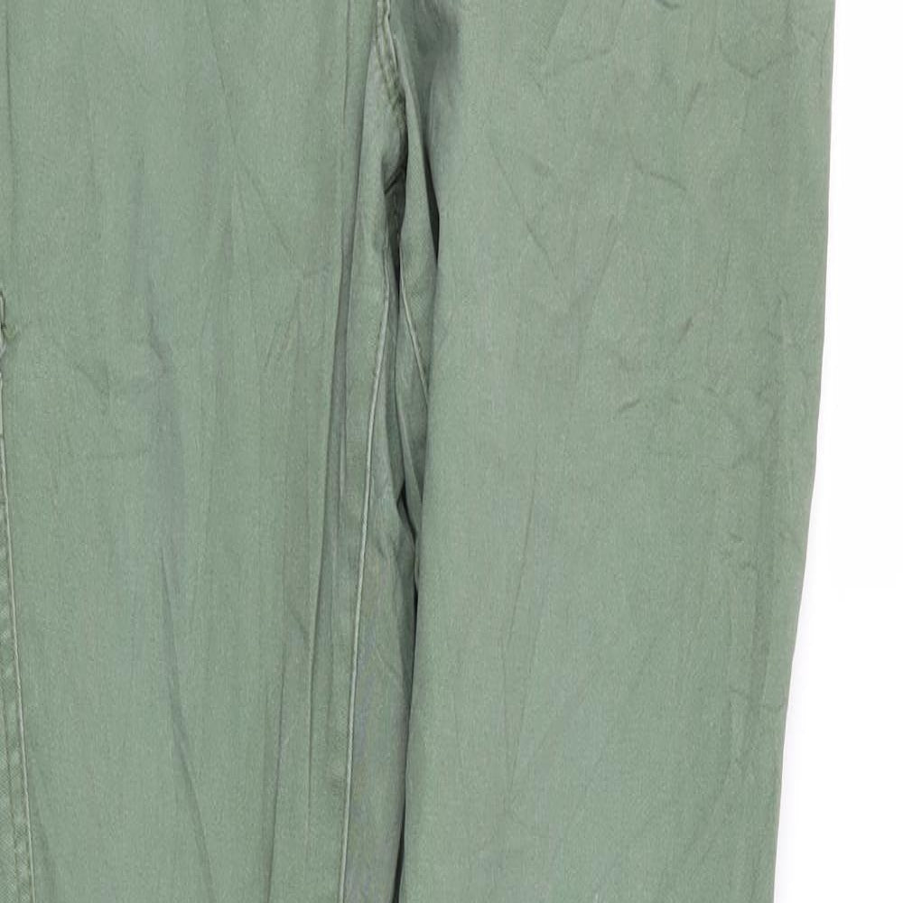Womens UK Size 38 in Blue Motion Regular Fit Skinny Green Jeans