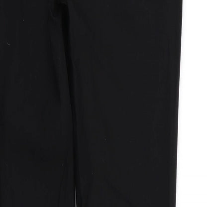 New Look Womens Black   Trousers  Size 10 L28 in