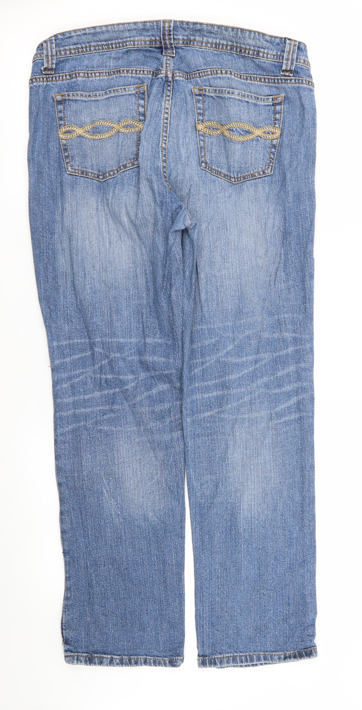 Polo Womens Blue   Straight Jeans Size 10 L25 in
