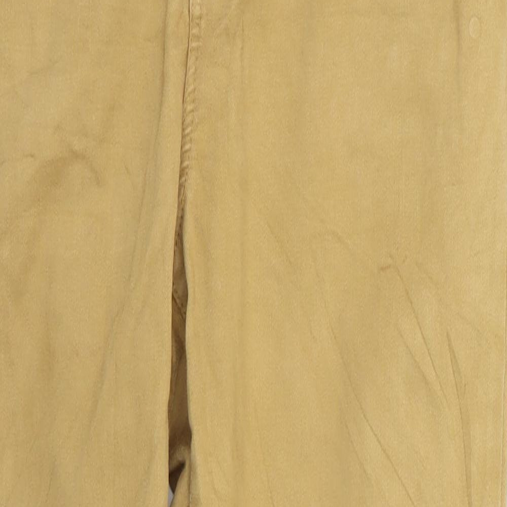 Yessica Womens Yellow   Capri Jeans Size 34 in L23 in