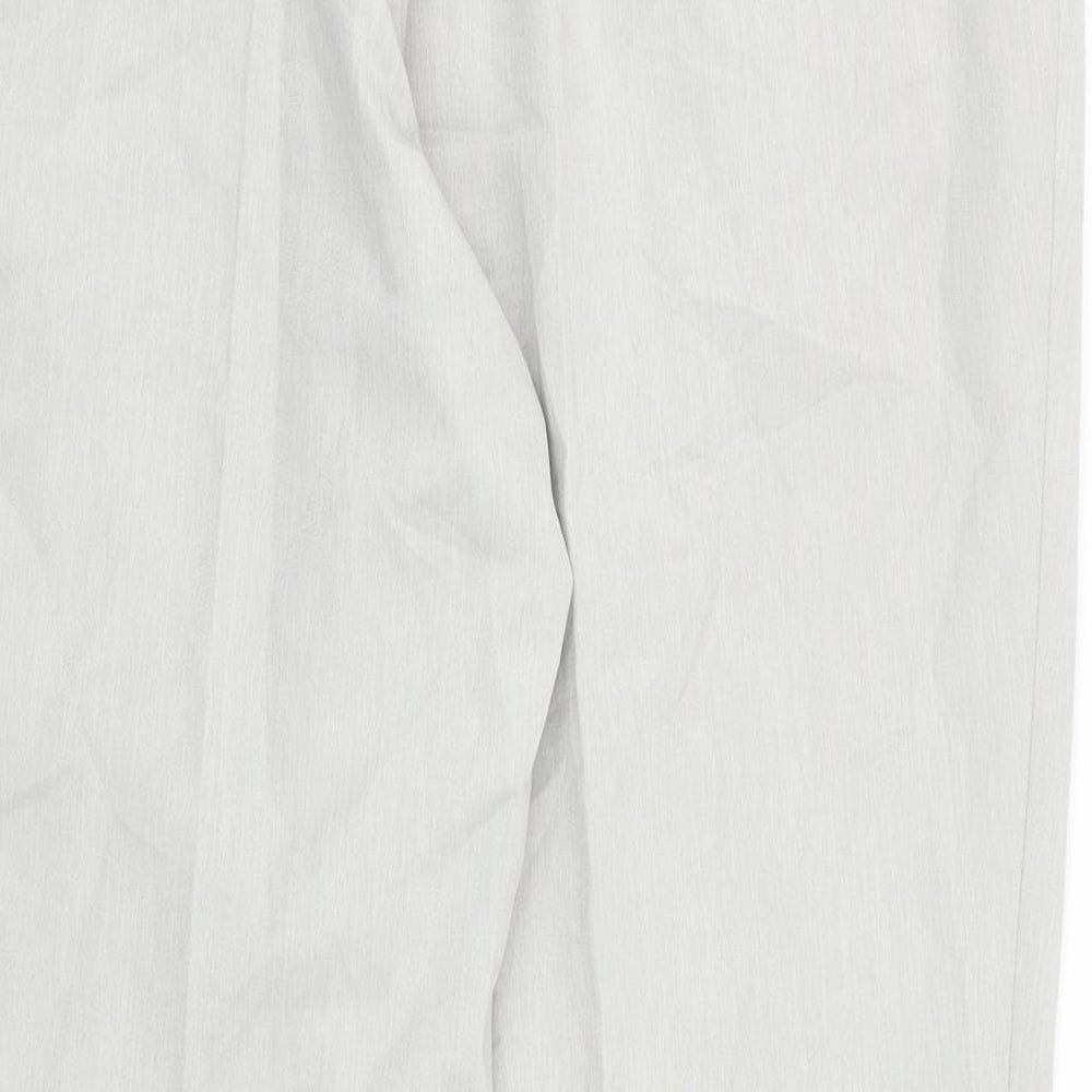Womens UK Size 22 Preworn Regular Fit  Grey Trousers