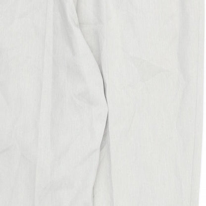 Womens UK Size 22 Preworn Regular Fit  Grey Trousers