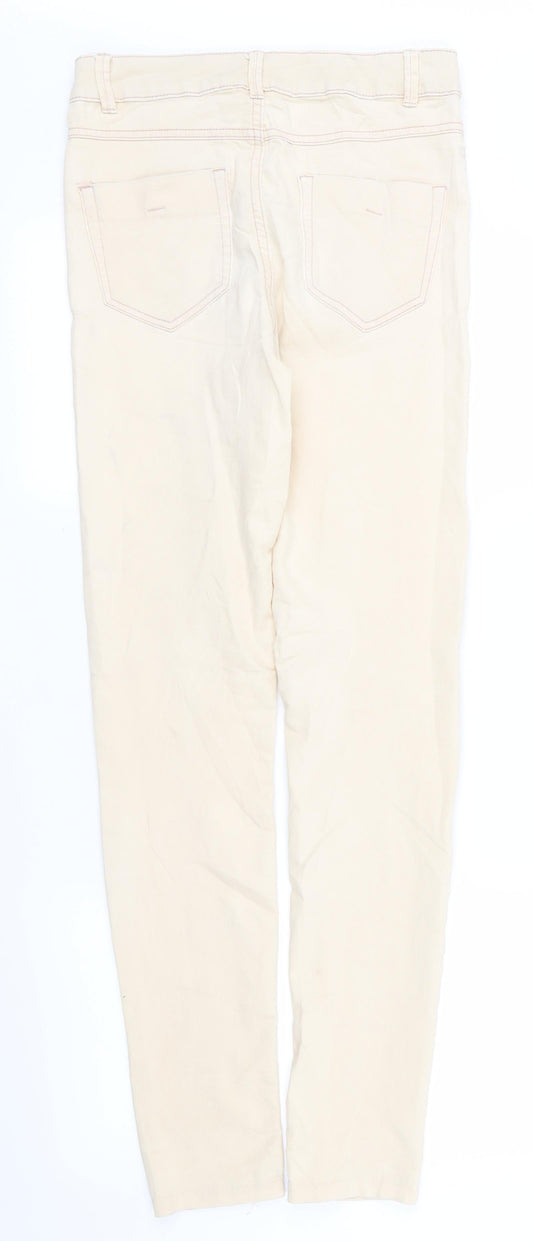 Clockhouse Womens Pink   Skinny Jeans Size 8 L28 in