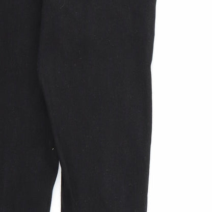 Denim & Co. Womens Black  Denim Skinny Jeans Size 12 L29 in