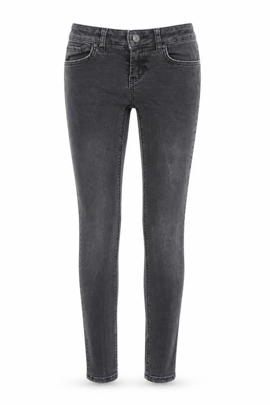 Womens UK Size XS Never Denim Regular Fit Skinny Black Jeans