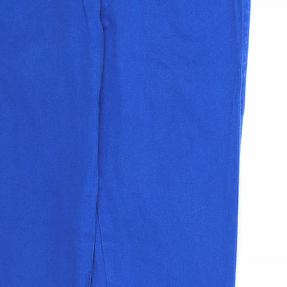 Denim & Co. Womens Blue  Denim Straight Jeans Size 12 L30 in