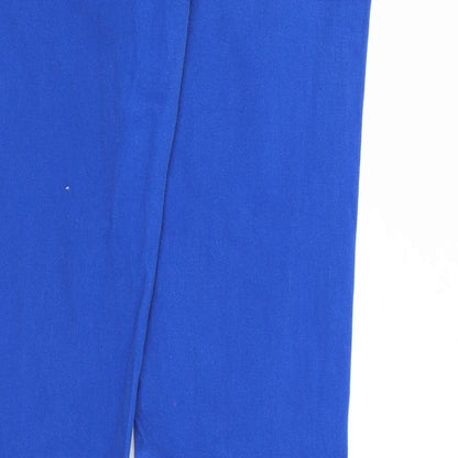 Denim & Co. Womens Blue  Denim Straight Jeans Size 12 L30 in