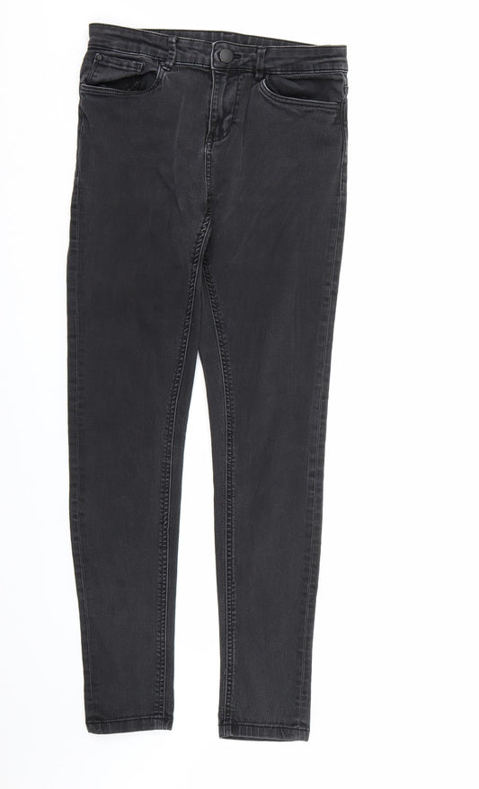 ESMARA Womens Black  Denim Skinny Jeans  L28 in