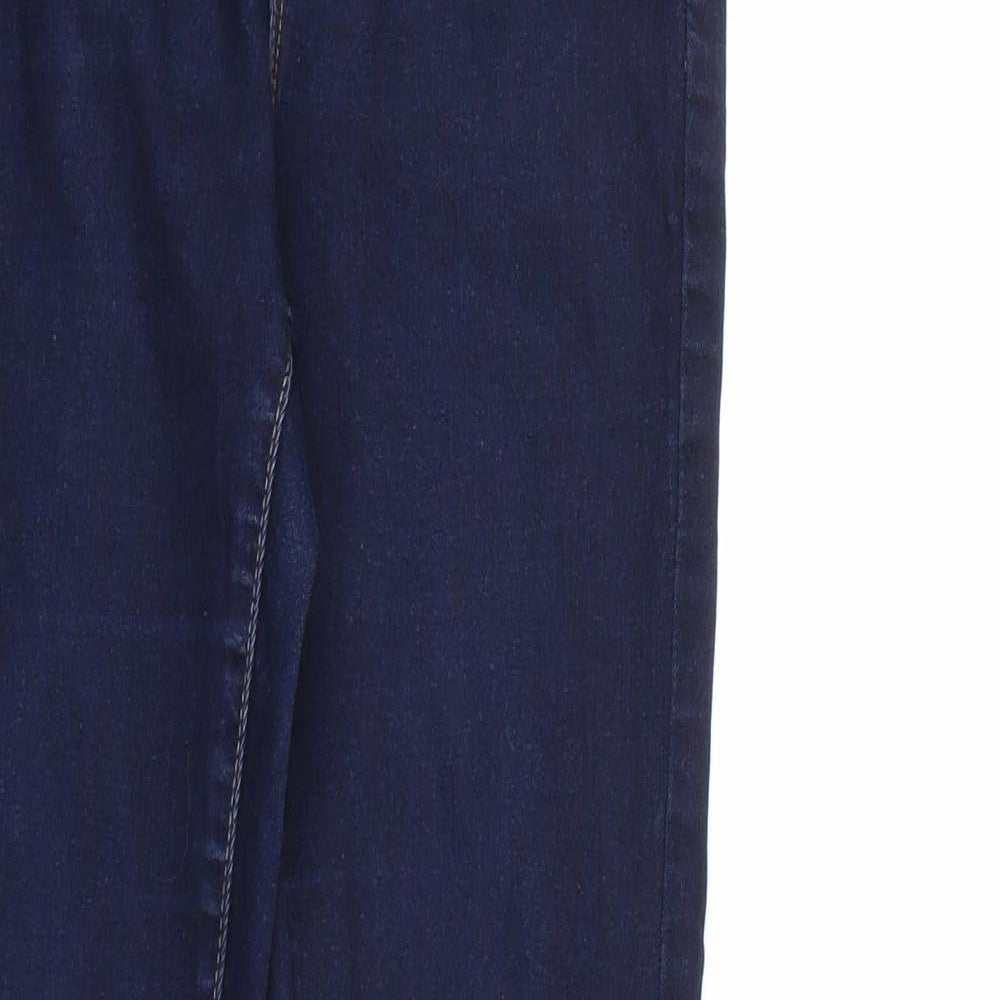 Denim & Co. Womens Blue  Denim Skinny Jeans Size 8 L29 in