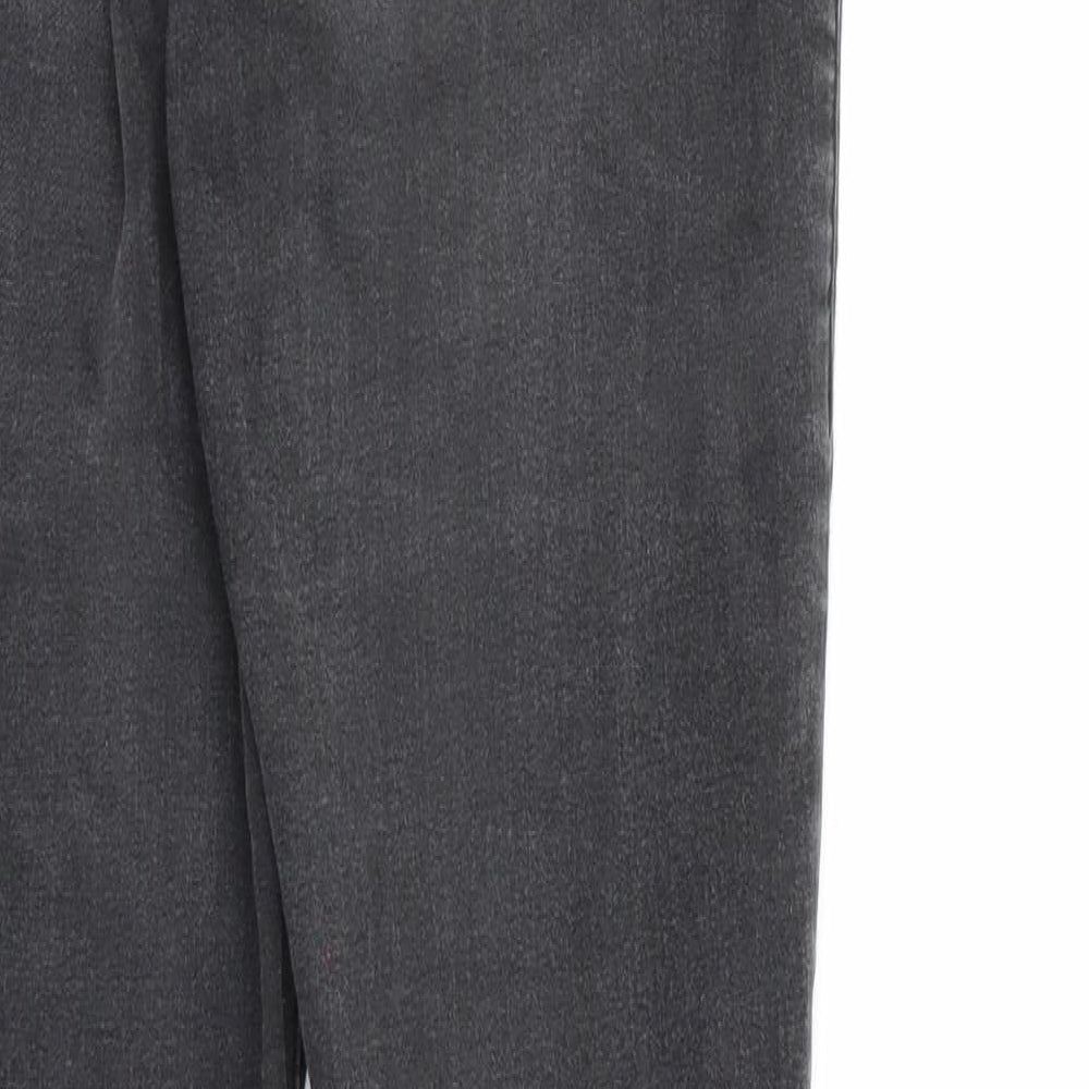 Topshop Womens Black  Denim Skinny Jeans  L32 in