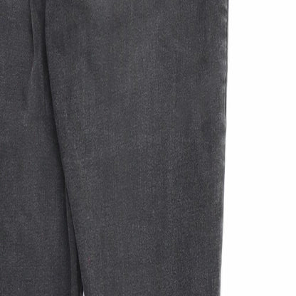 Topshop Womens Black  Denim Skinny Jeans  L32 in