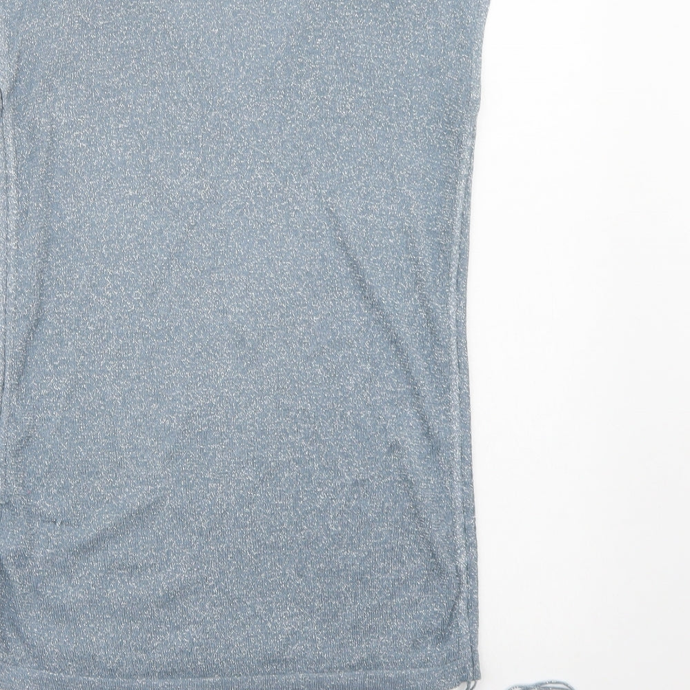 NEXT Womens Blue  Knit Vest Jumper Size 6
