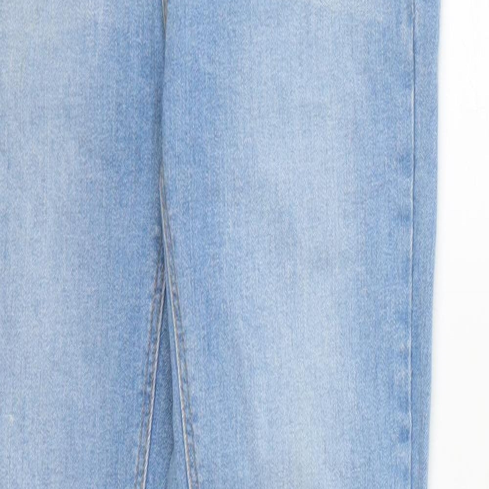 New Look Womens Blue  Denim Skinny Jeans Size 6 L26 in