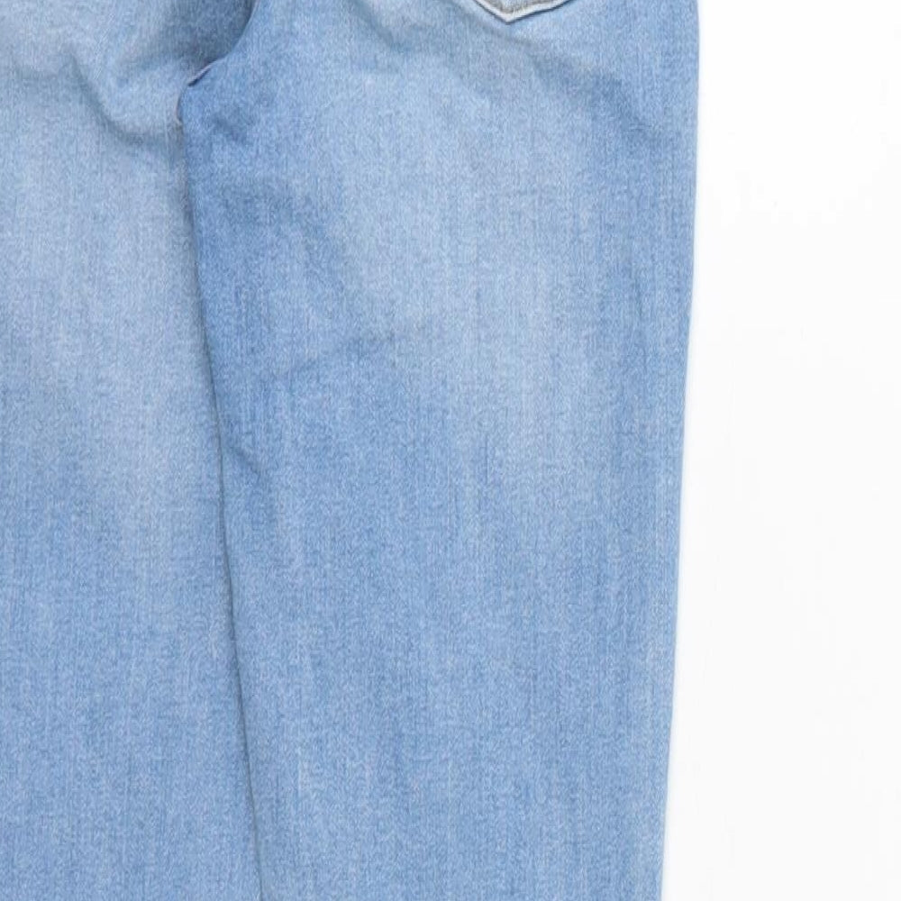 New Look Womens Blue  Denim Skinny Jeans Size 6 L26 in