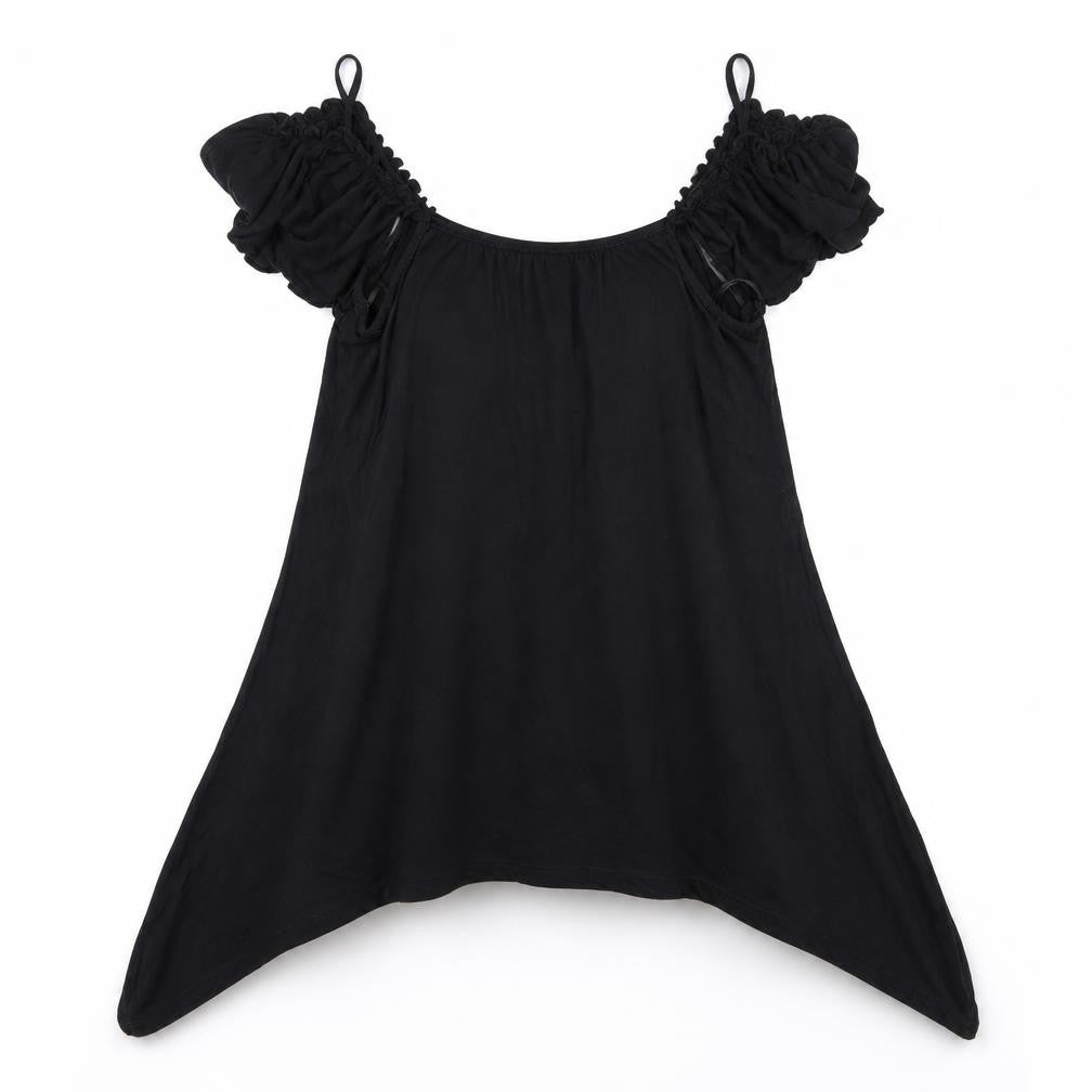 Womens UK Size 8 Atmosphere Black Basic Blouse