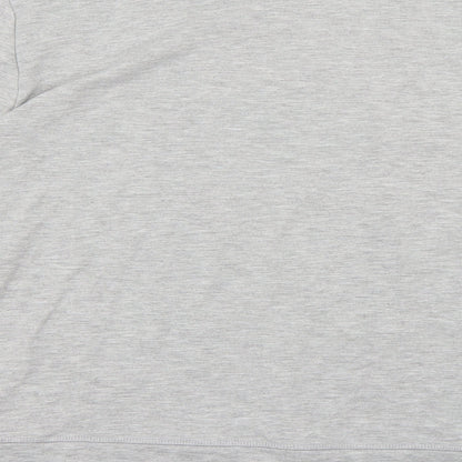 Buffalo Womens Grey  Jersey Pullover Sweatshirt Size XL