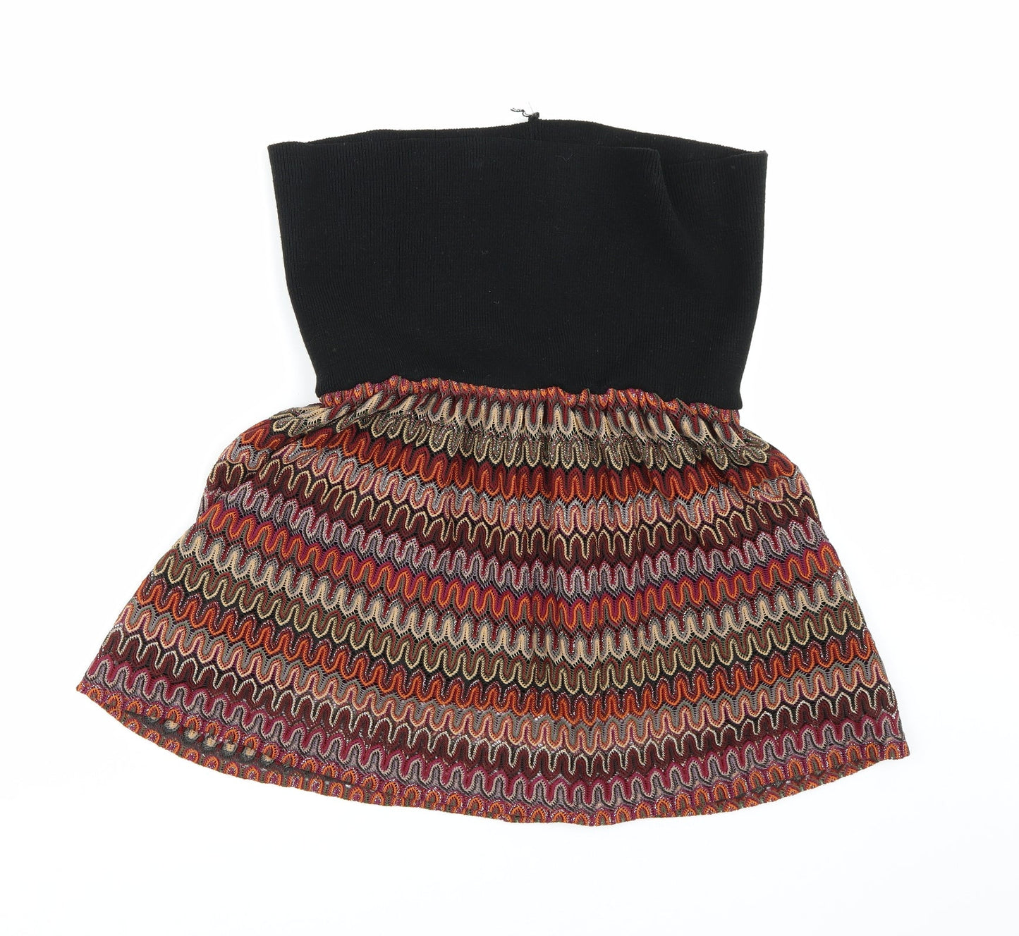 Chelsea Girl Womens Multicoloured Geometric  A-Line Skirt Size 10