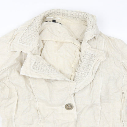 Per Una Womens Beige   Jacket  Size 10