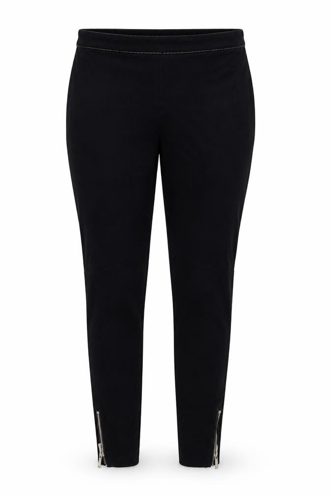 Womens UK Size 38 H&M Regular Fit  Black Trousers