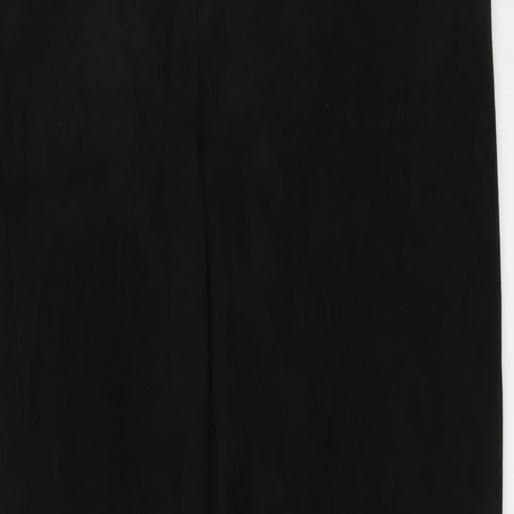 Womens UK Size 38 H&M Regular Fit  Black Trousers