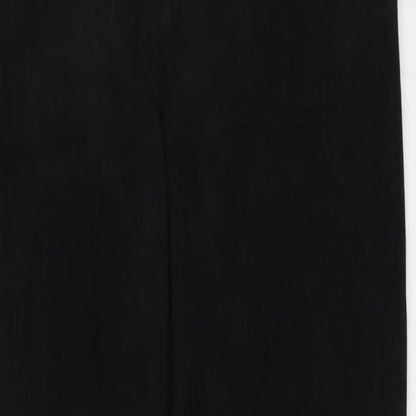 Womens UK Size 38 H&M Regular Fit  Black Trousers