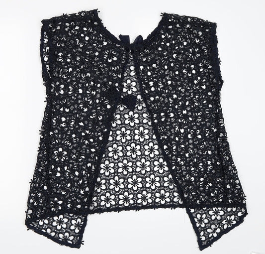Womens UK Size 12 NEXT Blue Basic Blouse