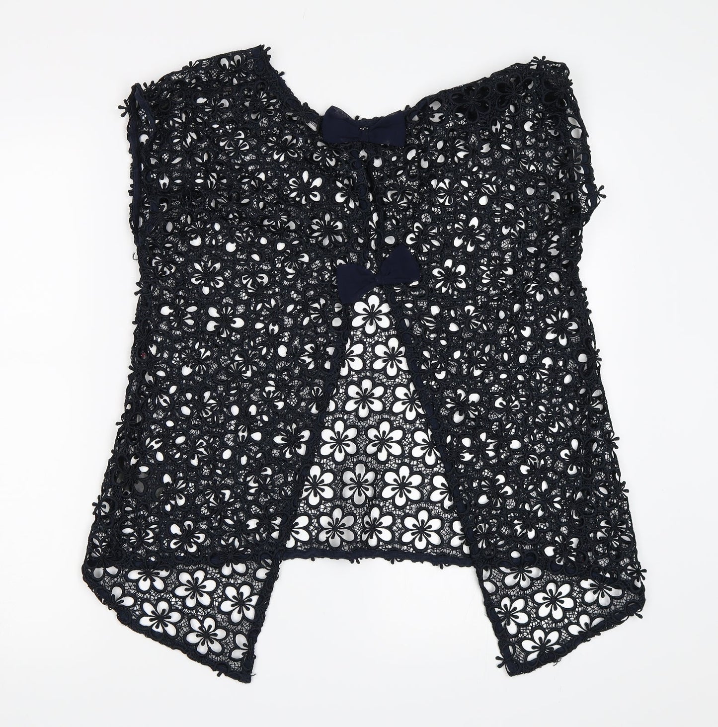Womens UK Size 12 NEXT Blue Basic Blouse