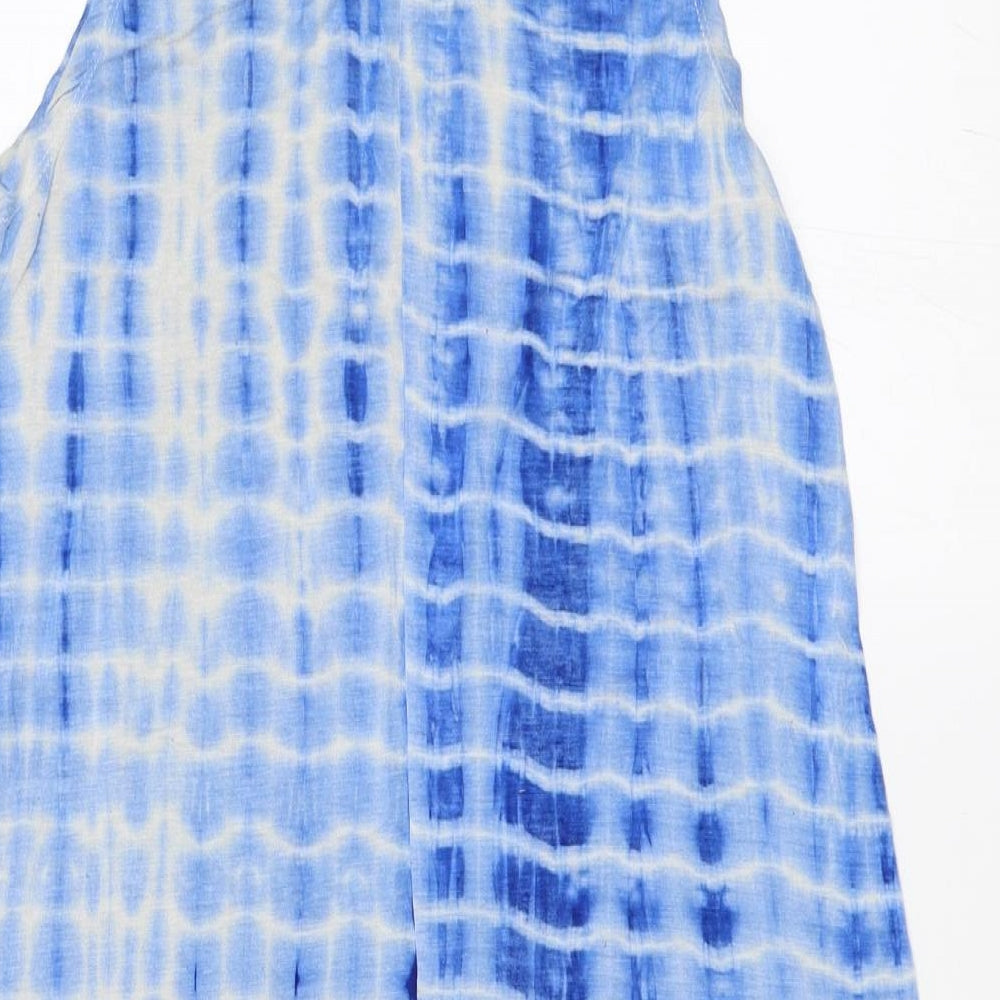 Brave Soul Womens Blue   Tank Dress  Size S