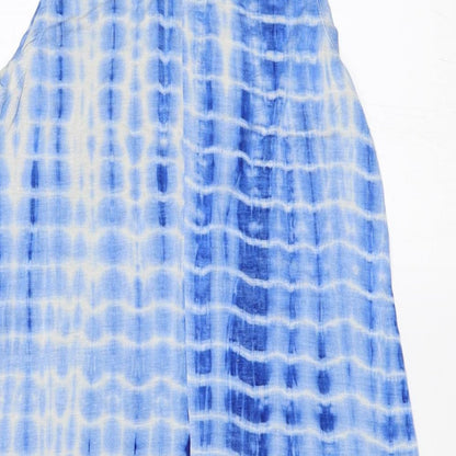 Brave Soul Womens Blue   Tank Dress  Size S